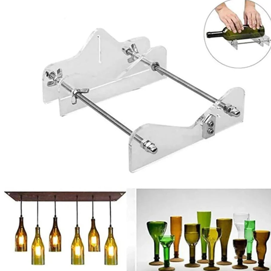 Glass Bottle Cutter Kit Beer Wine Jar DIY Cutting Machine Craft Recycle Tools US