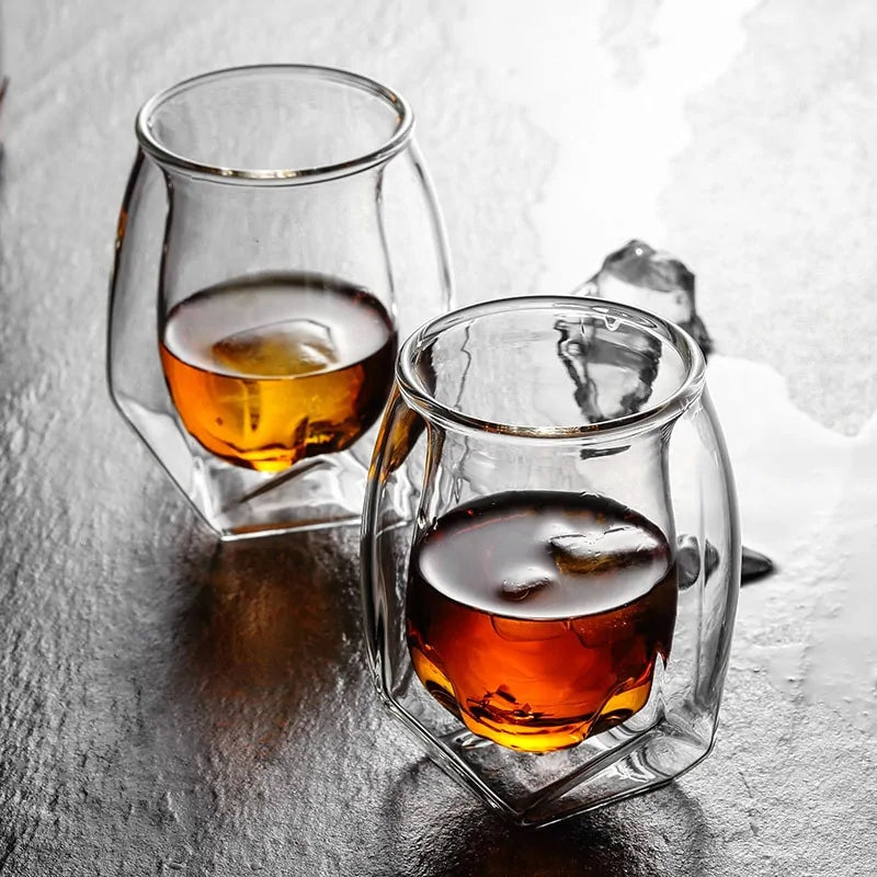 Diamond Whiskey Glass