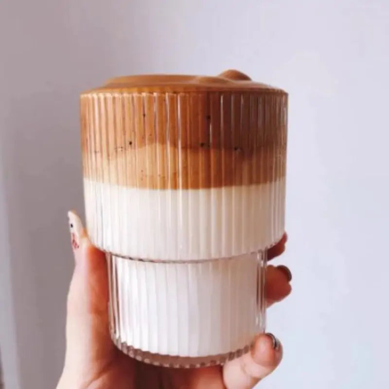 Heat-Resistant Latte Glass